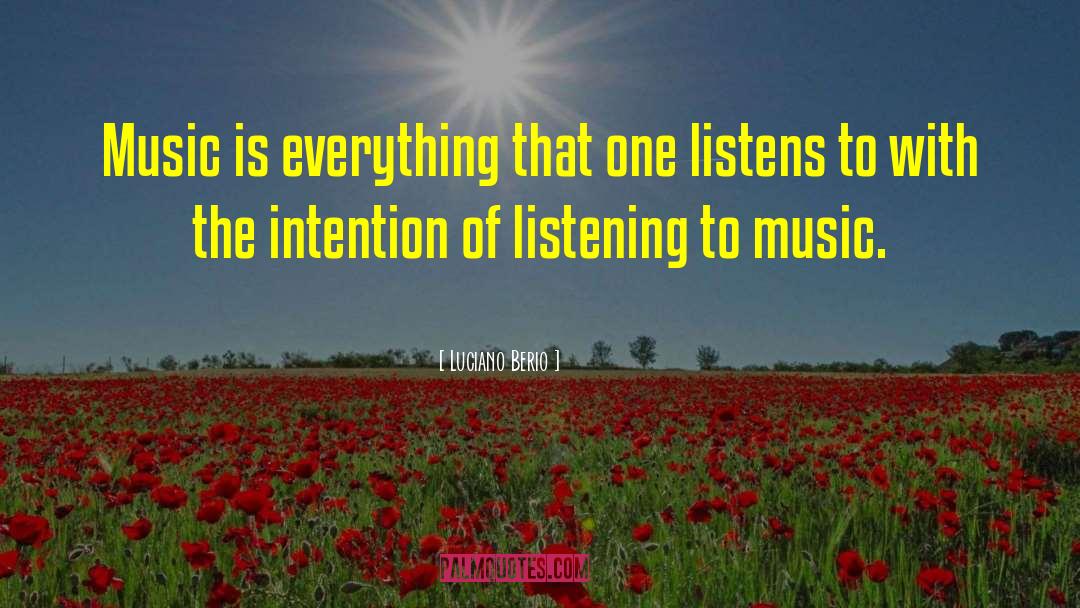Music Making quotes by Luciano Berio
