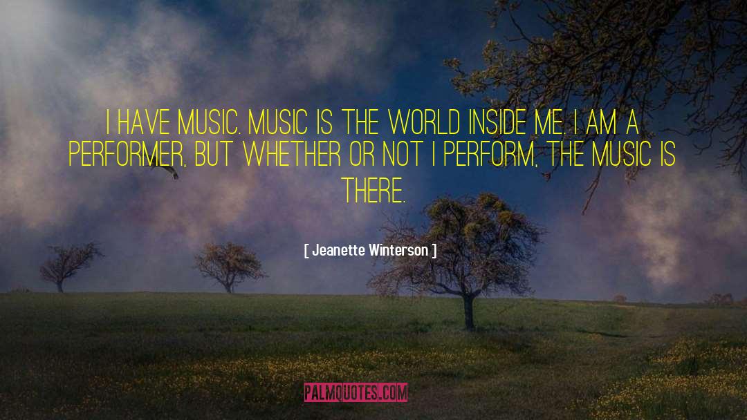 Music Notation quotes by Jeanette Winterson