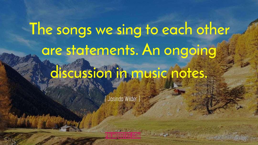 Music Notes quotes by Jasinda Wilder