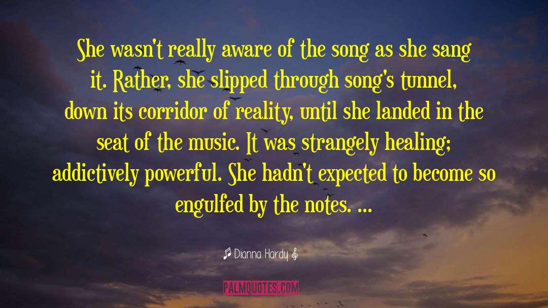 Music Notes quotes by Dianna Hardy