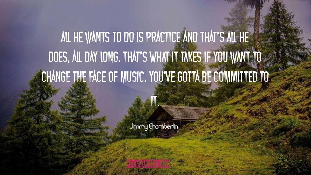 Music Practice quotes by Jimmy Chamberlin