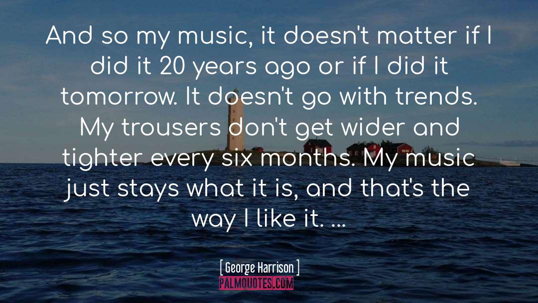 Music Practice quotes by George Harrison
