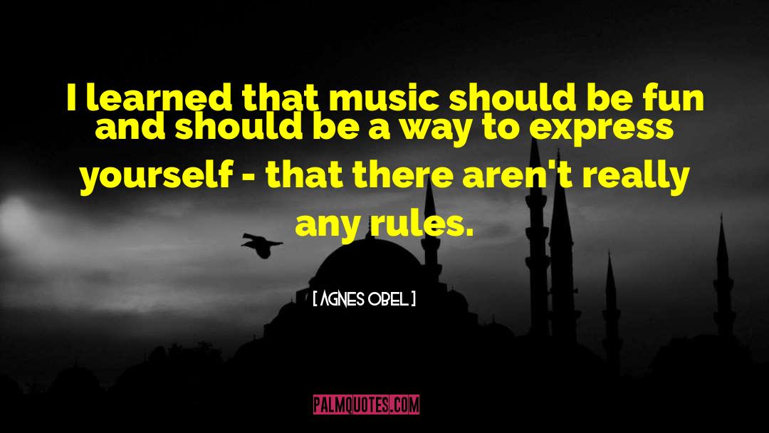Music Religion quotes by Agnes Obel