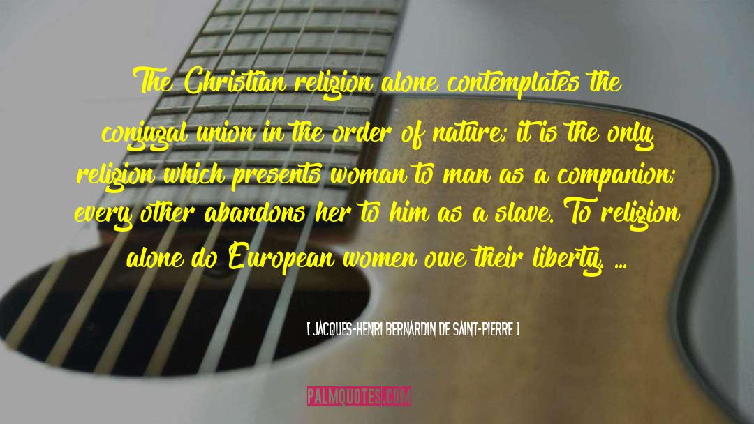 Music Religion quotes by Jacques-Henri Bernardin De Saint-Pierre