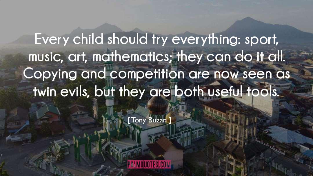 Music Sport quotes by Tony Buzan