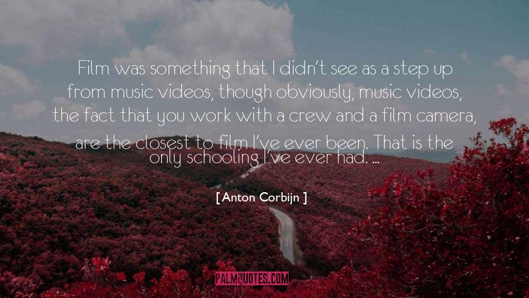 Music Videos quotes by Anton Corbijn