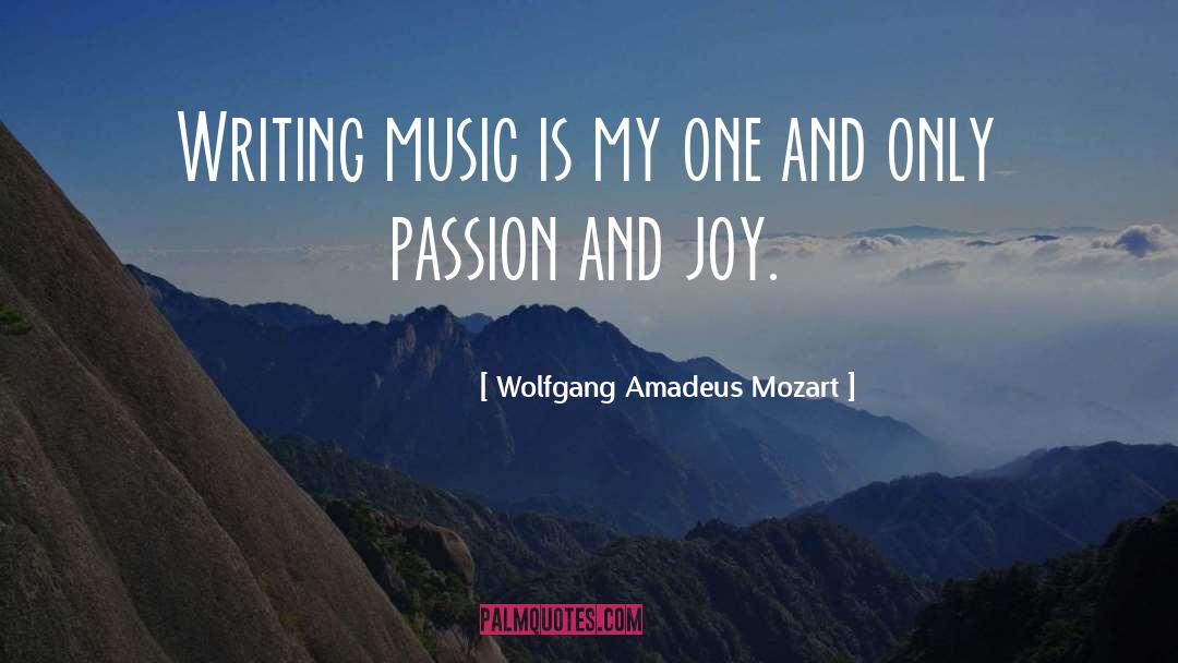 Music Writing quotes by Wolfgang Amadeus Mozart