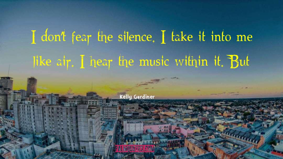 Music Writing quotes by Kelly Gardiner