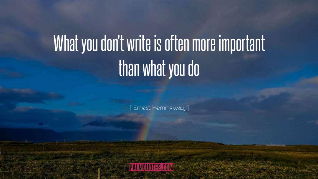 Music Writing quotes by Ernest Hemingway,