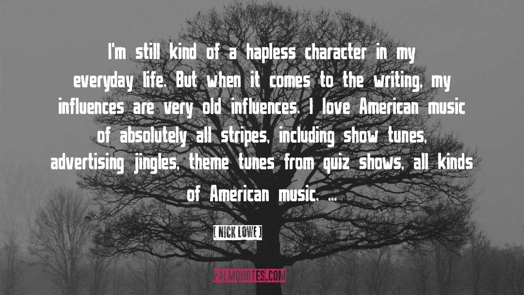 Music Writing quotes by Nick Lowe