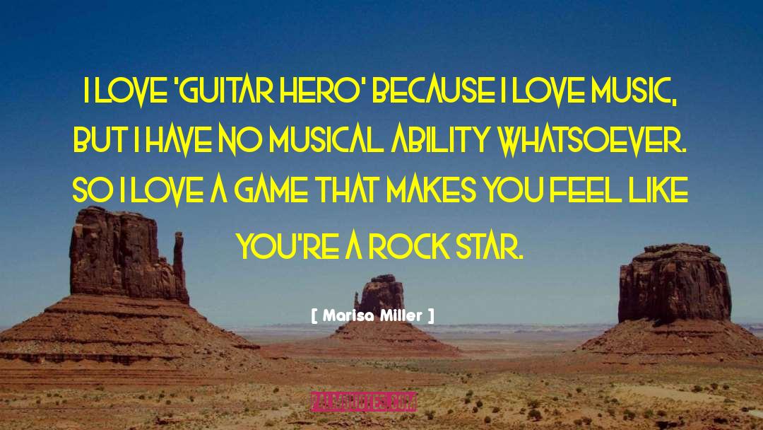 Musical Ability quotes by Marisa Miller