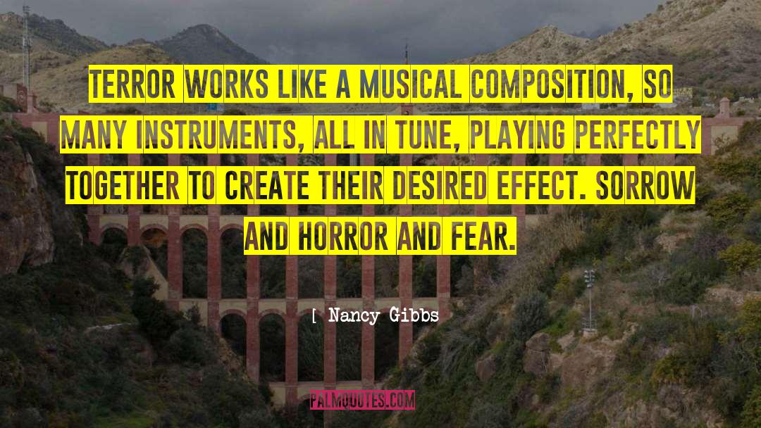 Musical Composition quotes by Nancy Gibbs