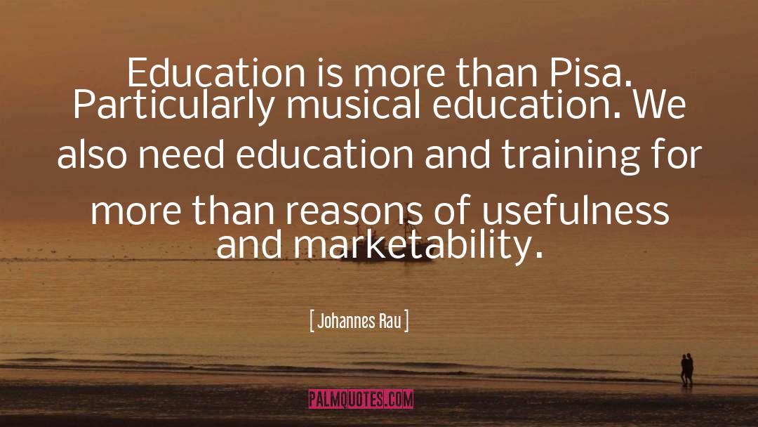 Musical Education quotes by Johannes Rau