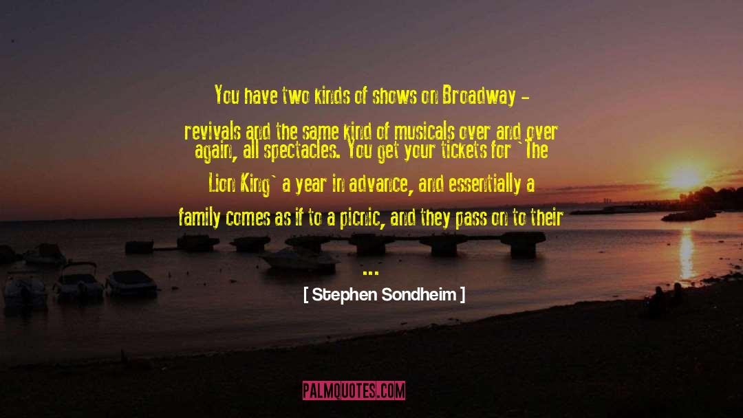 Musical Favorites quotes by Stephen Sondheim