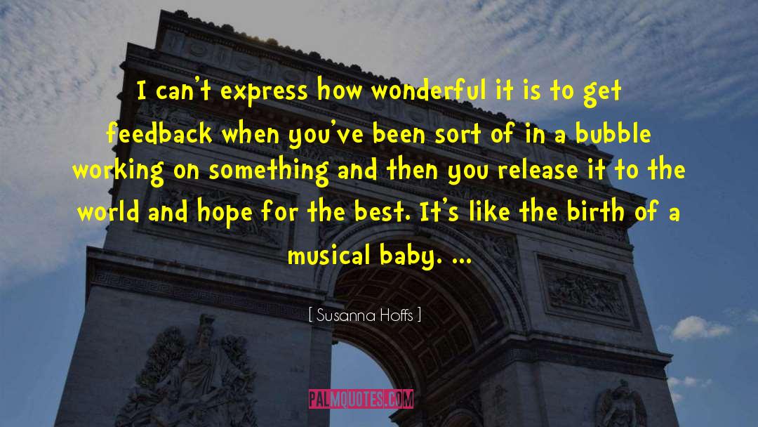 Musical Influence quotes by Susanna Hoffs