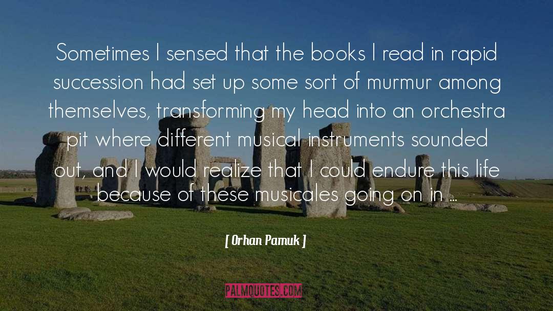 Musical Instruments quotes by Orhan Pamuk