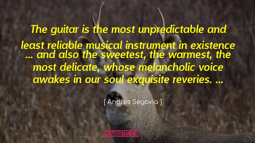 Musical Instruments quotes by Andres Segovia