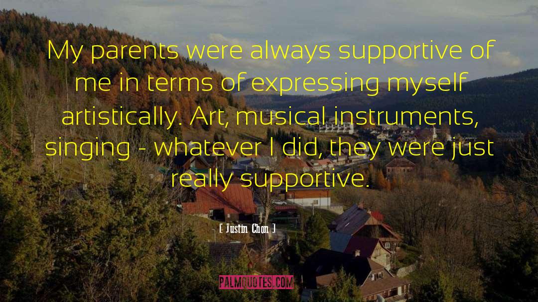 Musical Instruments quotes by Justin Chon