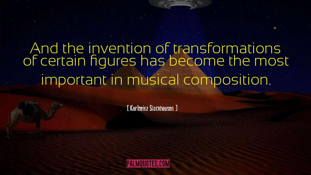 Musical Score quotes by Karlheinz Stockhausen