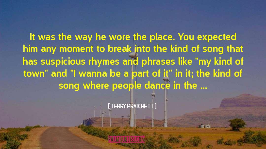 Musical Song Lyrics quotes by Terry Pratchett