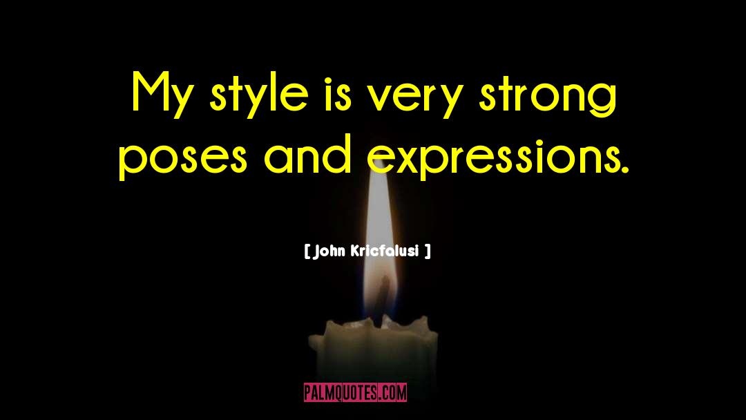 Musical Style quotes by John Kricfalusi