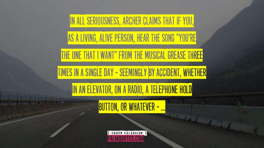 Musical Talent quotes by Chuck Palahniuk