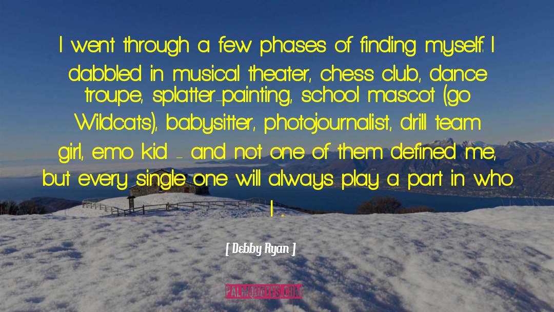 Musical Theater quotes by Debby Ryan