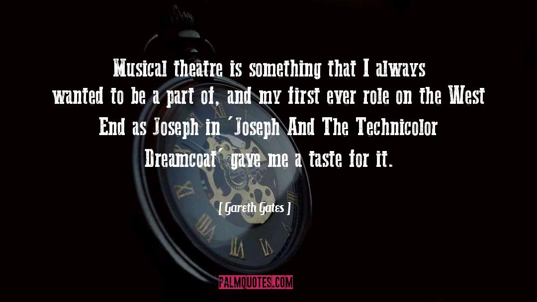 Musical Theatre quotes by Gareth Gates