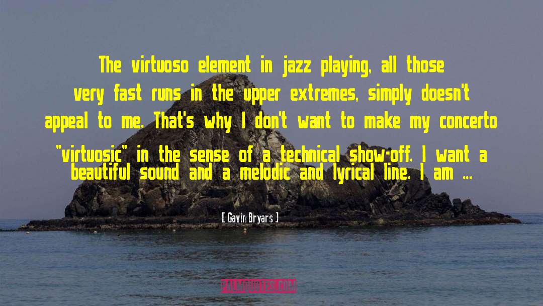Musically quotes by Gavin Bryars