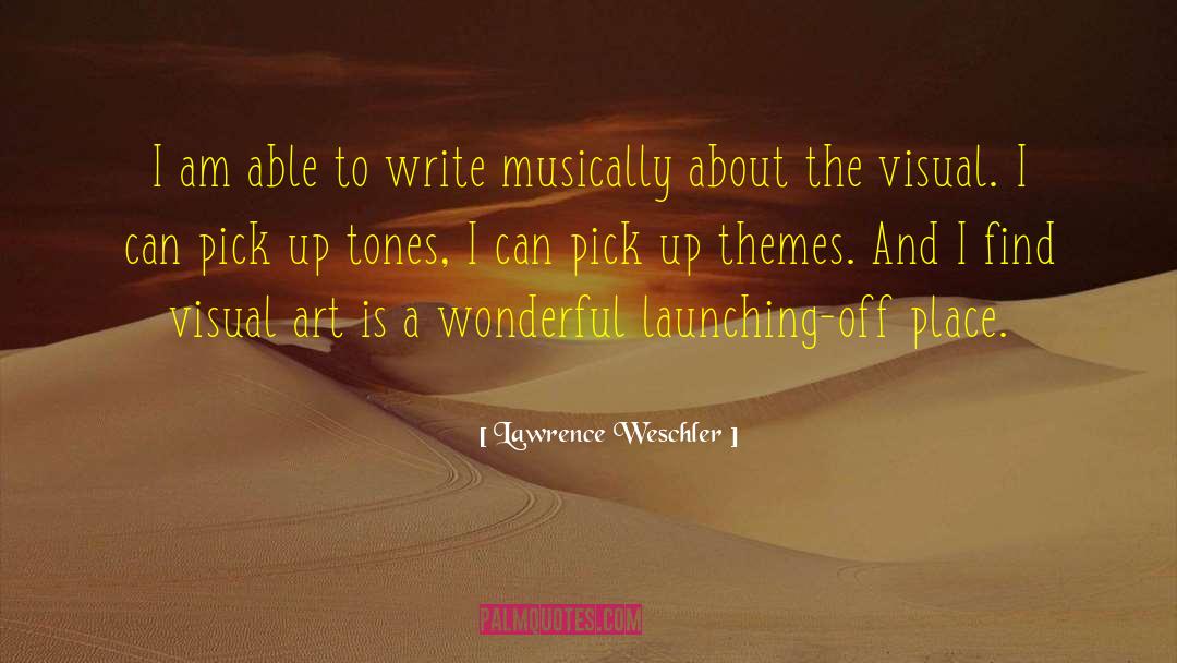 Musically quotes by Lawrence Weschler