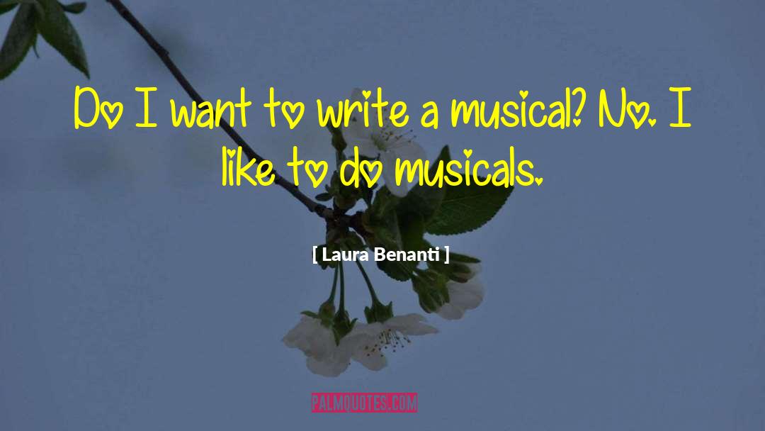 Musicals quotes by Laura Benanti