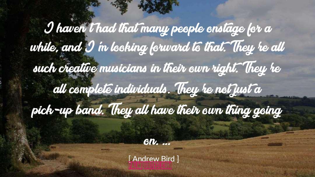 Musician quotes by Andrew Bird
