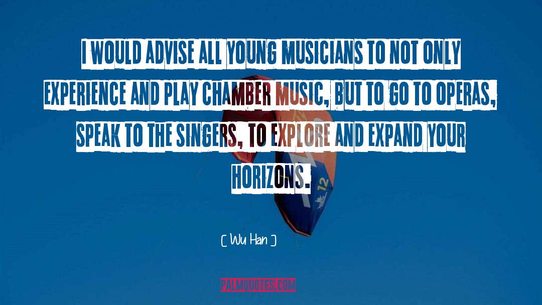 Musicians quotes by Wu Han