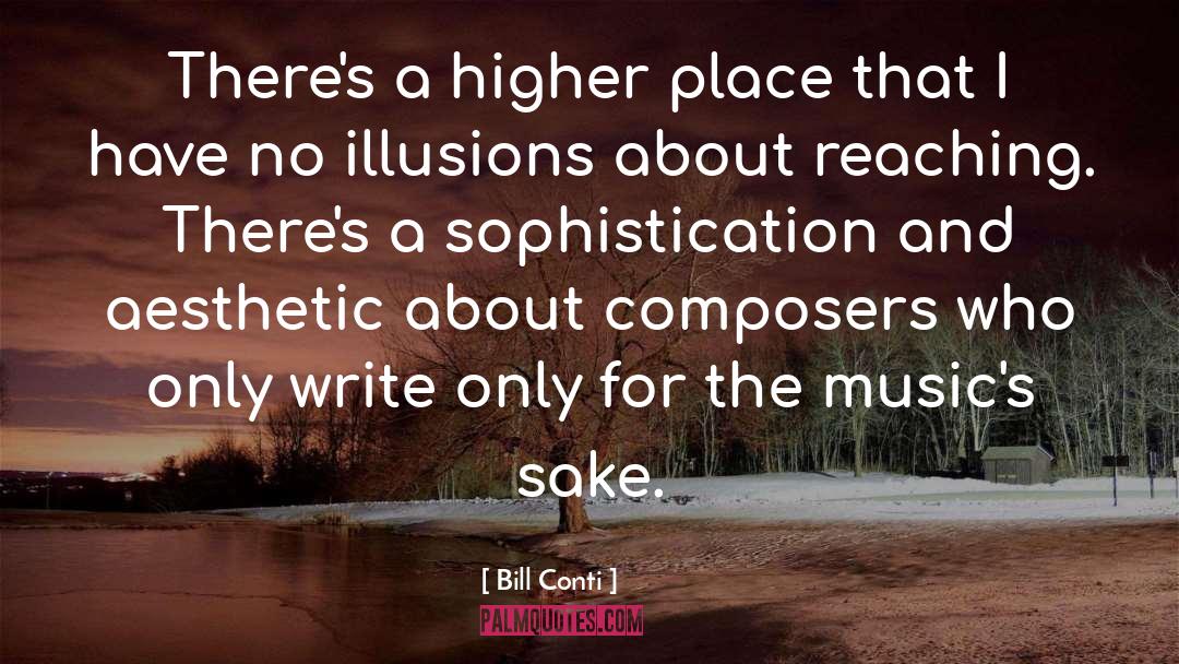 Musics quotes by Bill Conti