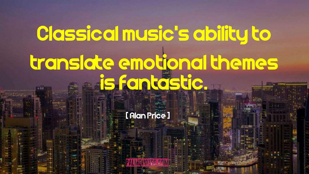 Musics quotes by Alan Price