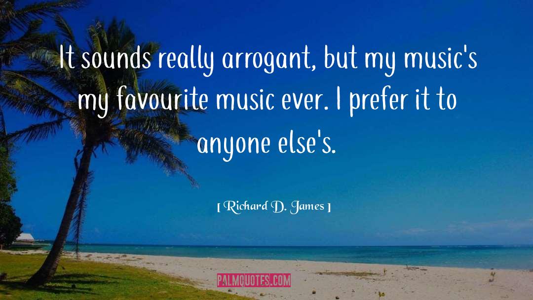 Musics quotes by Richard D. James