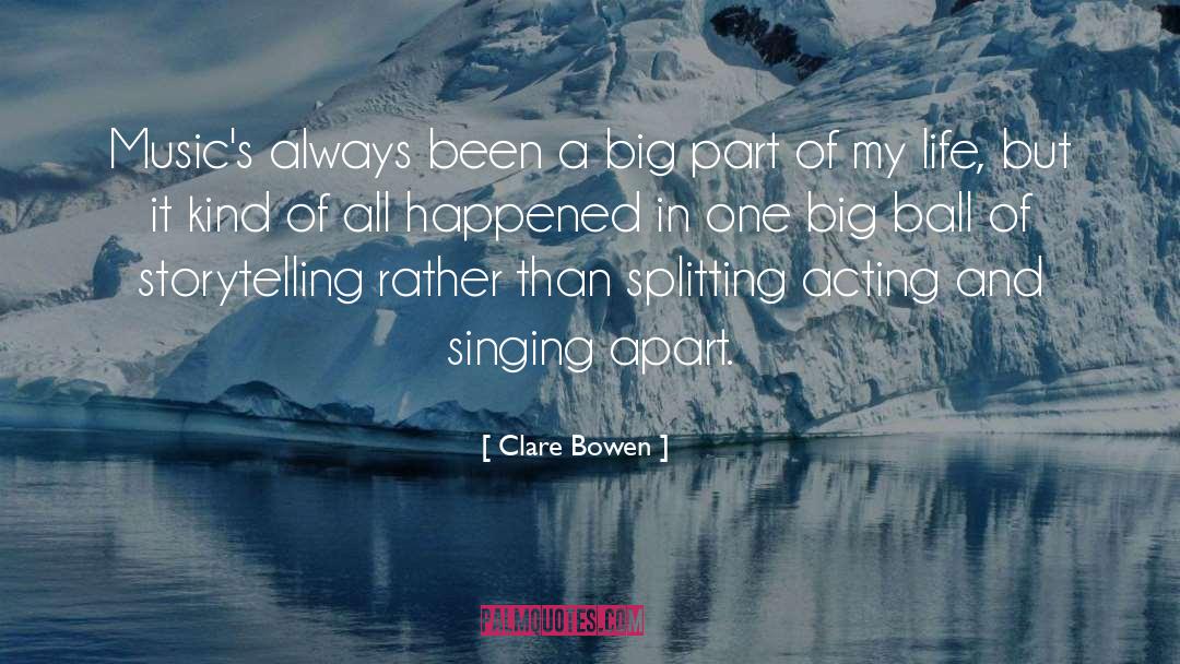 Musics quotes by Clare Bowen