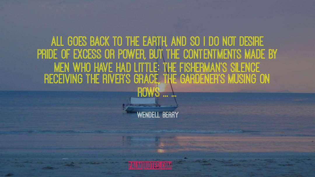 Musing quotes by Wendell Berry