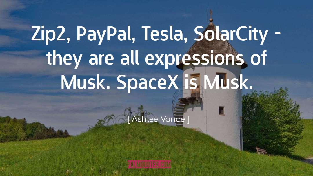 Musk quotes by Ashlee Vance