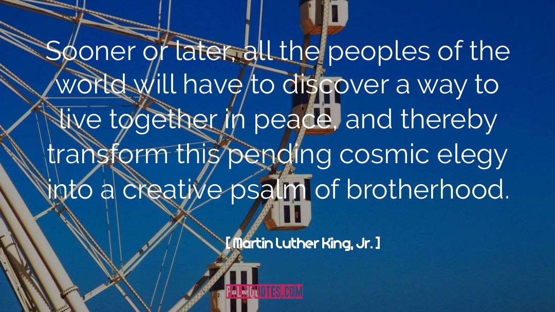 Muslim Brotherhood quotes by Martin Luther King, Jr.