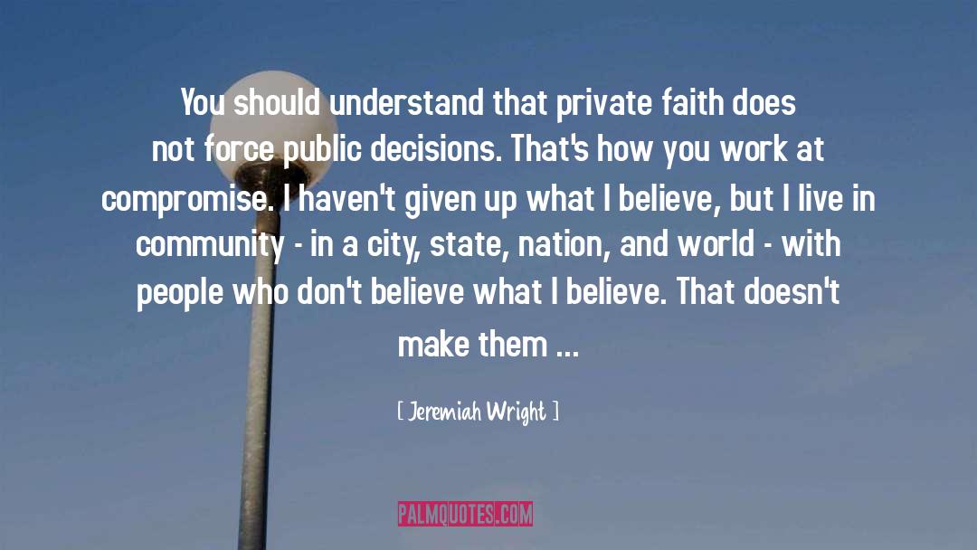 Muslim Community quotes by Jeremiah Wright