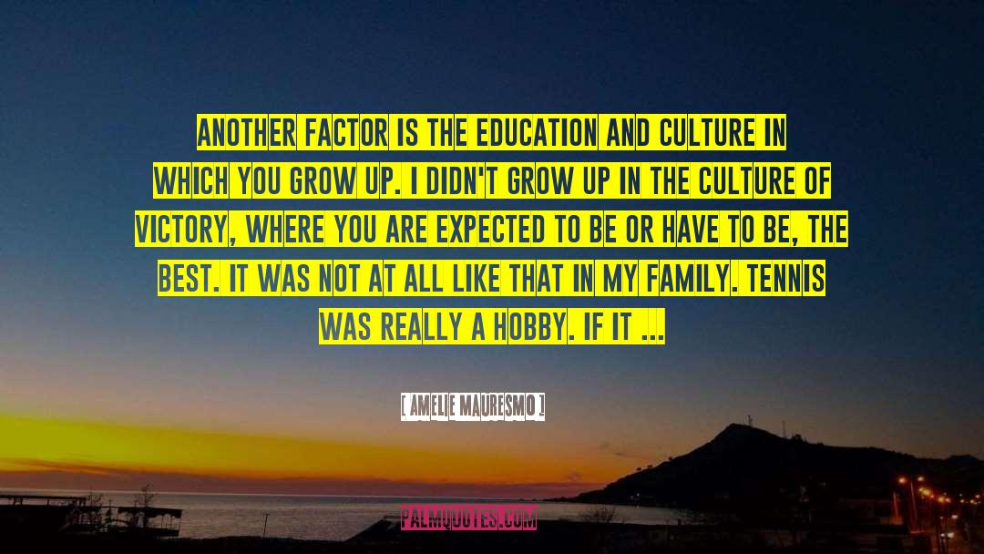 Muslim Education quotes by Amelie Mauresmo