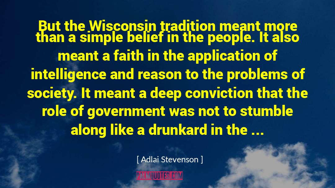 Muslim Faith quotes by Adlai Stevenson