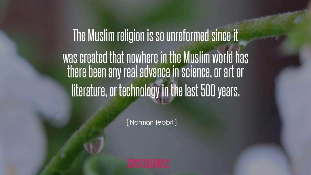 Muslim Religion quotes by Norman Tebbit