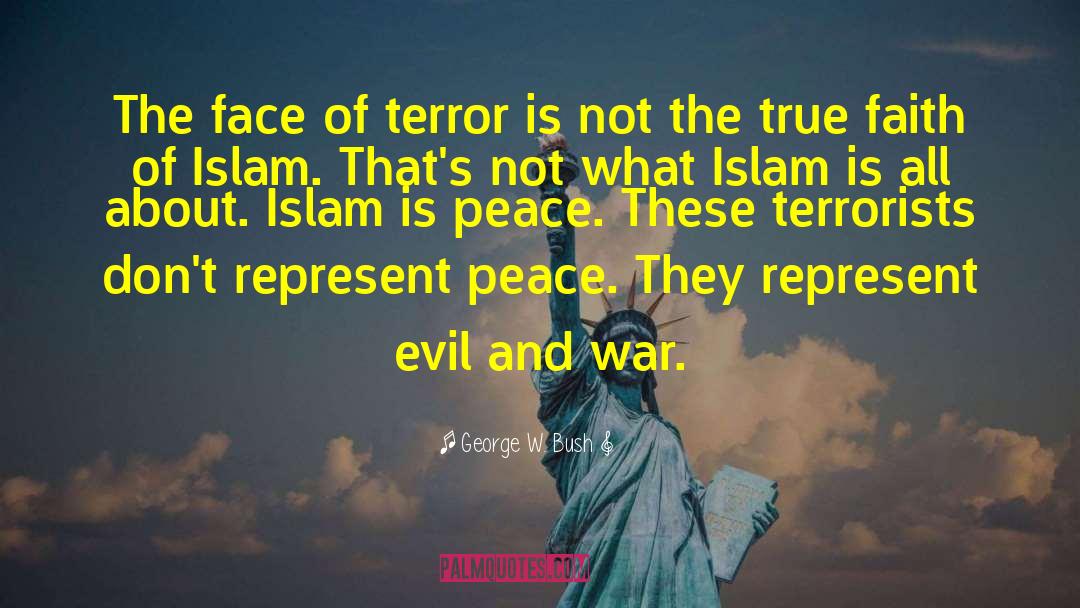 Muslim Terrorists quotes by George W. Bush