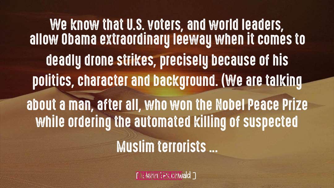 Muslim Terrorists quotes by Glenn Greenwald