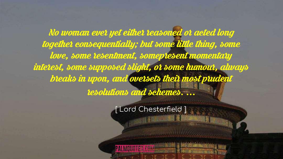 Muslim Woman quotes by Lord Chesterfield