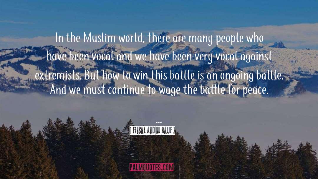 Muslim World quotes by Feisal Abdul Rauf