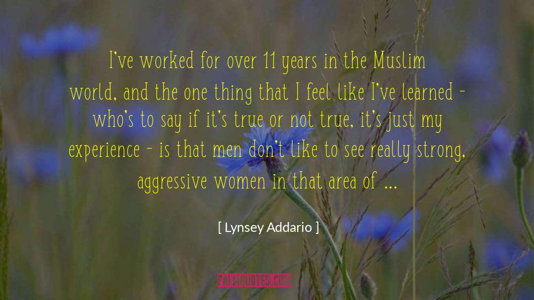 Muslim World quotes by Lynsey Addario