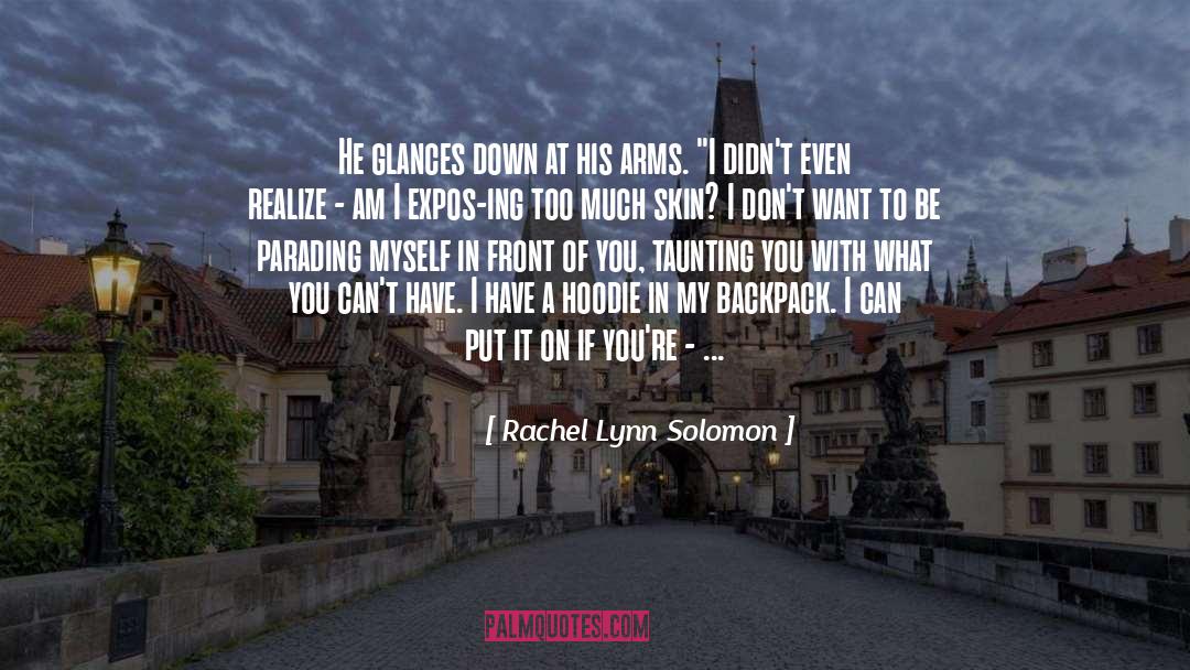 Muslim Ya quotes by Rachel Lynn Solomon